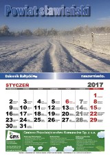 Sławno: Uwaga - 23 grudnia kalendarz na 2017 rok z "Dz. Sławieńskim"