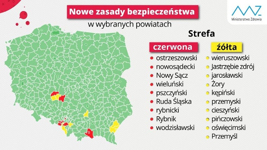 Rekord zakażeń koronawirusem w Polsce - po raz kolejny. Chorzy są również w naszym regionie