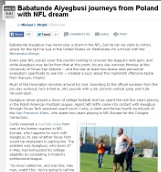 ESPN pisze o Babatunde Aiyegbusim. Futbolista z Polski robi furorę w Stanach Zjednoczonych