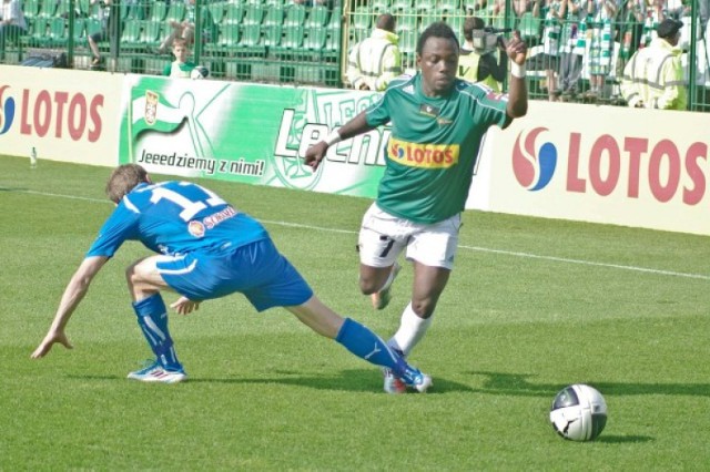 Po meczu Lechia Gdańsk-Lech Poznań dziennikarz Canal +, Grzegorz ...