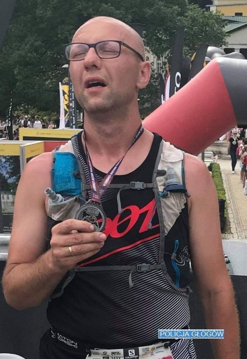 Policjant z Głogowa ukończył kolejny ultramaraton