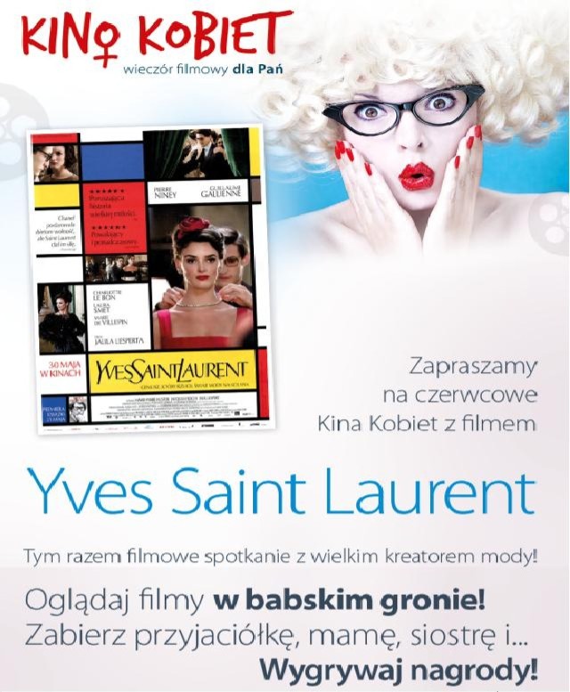 Kino Kobiet: wieczór filmowy z Yves Saint Laurentem
