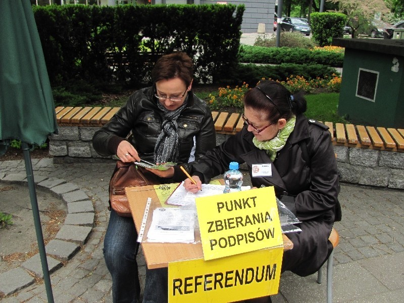 Referendum w Gliwicach: Zbieranie podpisów trwa [ZDJĘCIA]