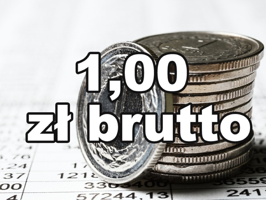 1,00 zł brutto –  równo tyle otrzymuje jeden z seniorów z...