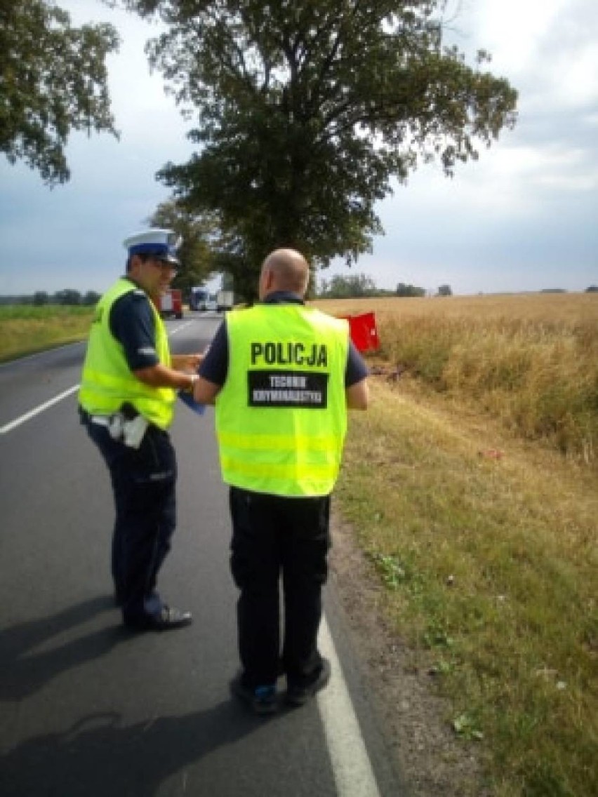 Policja poszukuje świadków wypadku w Marlewie