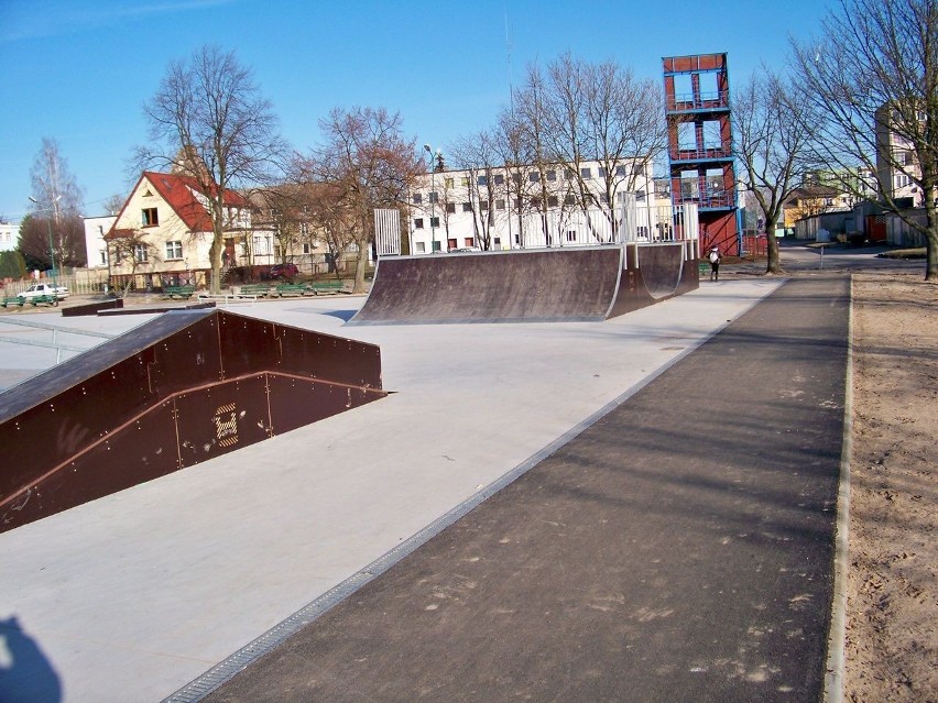 Skatepark w Nowogardzie.