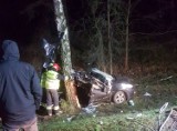 Groźny wypadek na DK 10 w Wypaleniskach. Dwie osoby ranne