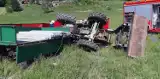 Wypadek w miejscowości Cieminko koło Złocieńca. Ciągnik rolniczy przygniótł dwie osoby. Zginął 37-letni mężczyzna i czteroletnie dziecko