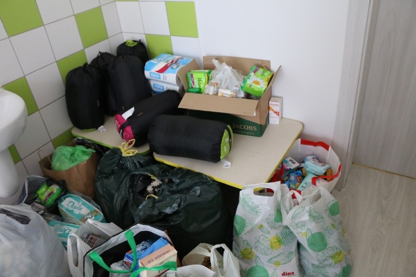 W Psarach schronienie znalazło ponad 30 obywateli Ukrainy....