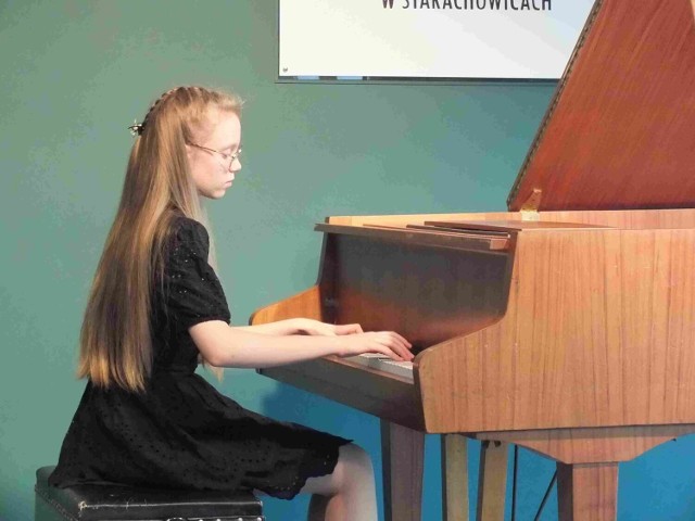 Na koncercie bardzo dobrze zagrała między innymi 12- letnia Myroslava Honcharenko.