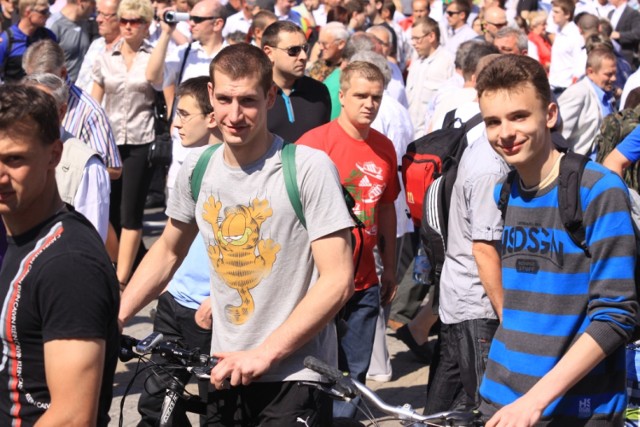Pielgrzymka mężczyzn do Piekar Śląskich 2012