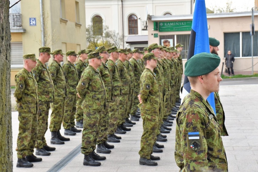 Włodawa. Pożegnano estońską Grupę Zadaniową Task Force Wisent wspierającą przez 5 miesięcy polskie służby w ochronie granicy