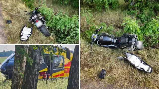 Tragedia pod Warszawą. Nie żyje 35-letni motocyklista