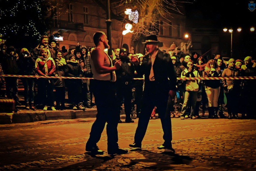 Mieszkańcy Przemyśla powitali Nowy 2014 Rok
