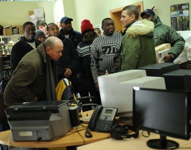 Goście odwiedzili między innymi  fundację Barka