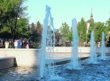 Miejska fontanna w parku im. Jana Pawła II już działa