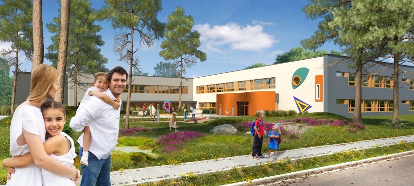 Szkoła Podstawowa w Dąbrówce w rozbudowie. Będzie miejsce dla najmłodszych