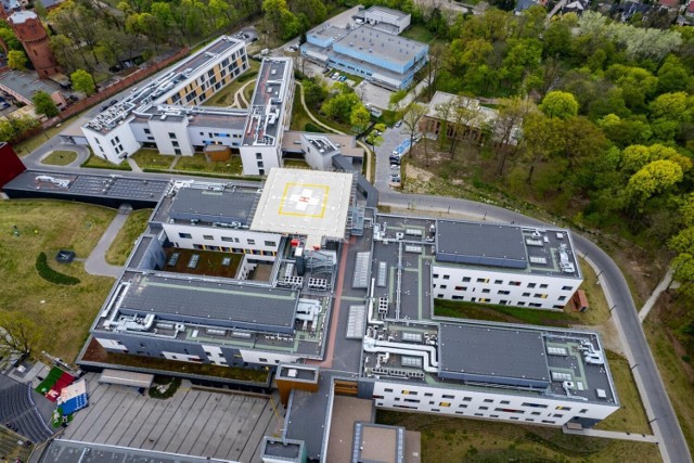 Nowe budynki Wojewódzkiego Szpitala Zespolonego