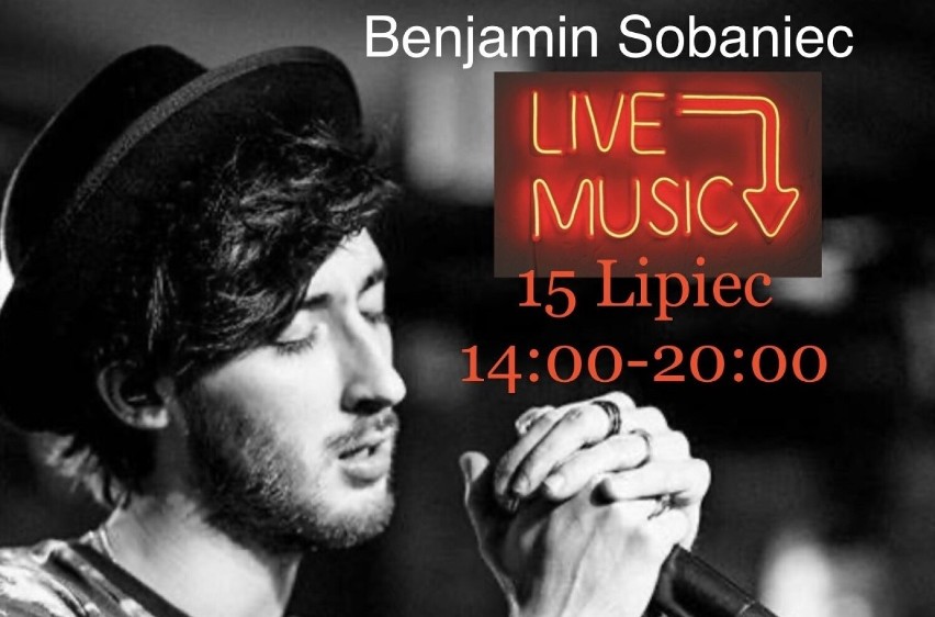 Beniamin Sobaniec - mini koncert w Selfie RISTOCAFE
