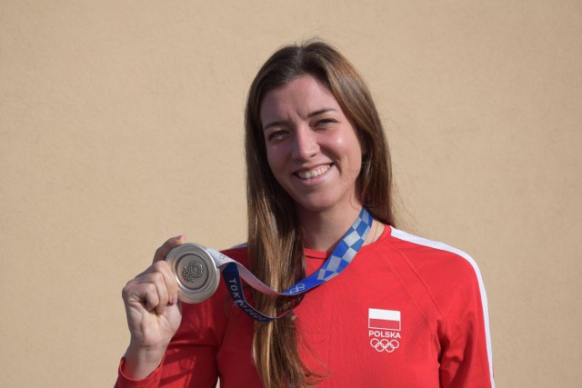 Marta Wieliczko ze srebrnym medalem Igrzysk Olimpijskich w Tokio