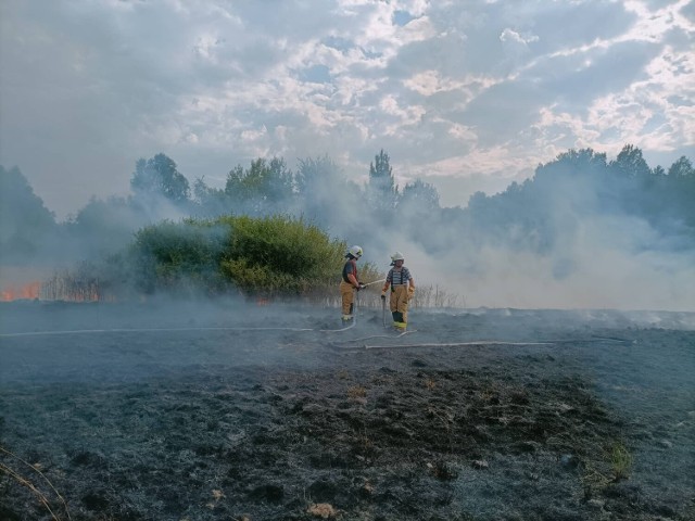 Strażacy z OSP Lubanice co rusz wyjeżdżają do pożarów