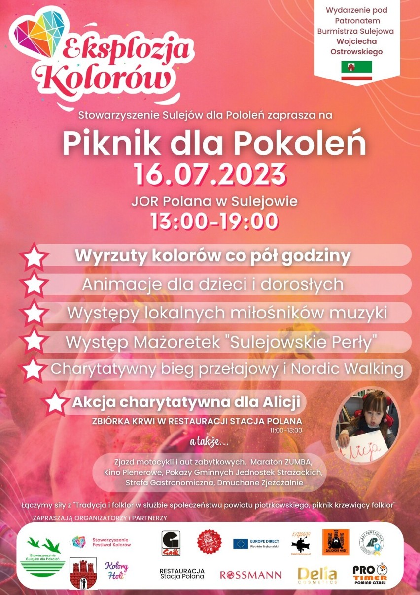 Dzieje się w weekend 15 - 16 lipca 2023 w Piotrkowie i powiecie piotrkowskim. Kalendarz imprez, programy wydarzeń