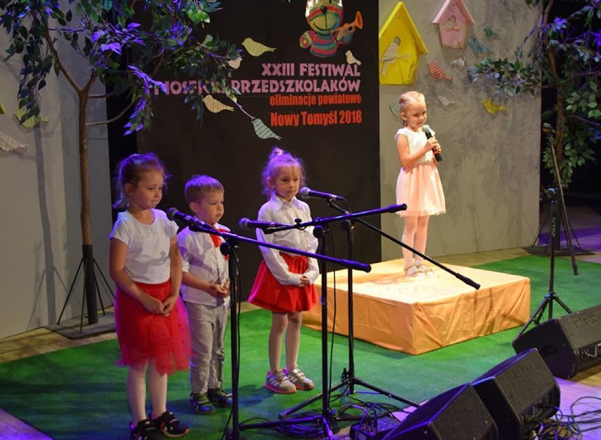 Nowy Tomyśl: Festiwal Piosenki Przedszkolaków