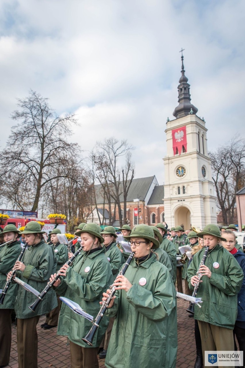 100-lecie odzyskania przez Polskę Niepodległości w Uniejowie