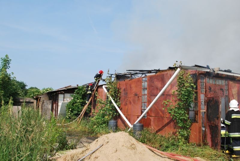 Pożar w Radziszewie [ZDJĘCIA - 20.06.2013