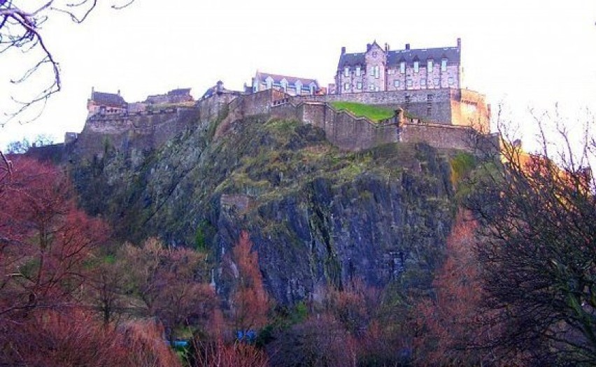 Szkocja - Edynburg -Zamek