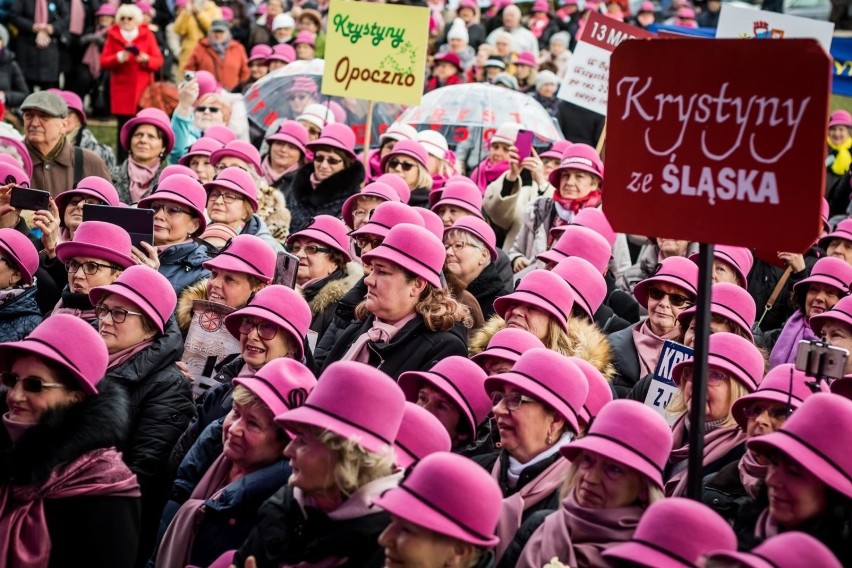 Wśród Krystyn nie zabrakło też bardzo znanych Kryś, w tym...