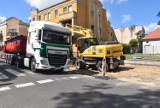 Gniezno. Trwa remont chodnika na ulicy Grzybowo [FOTO]