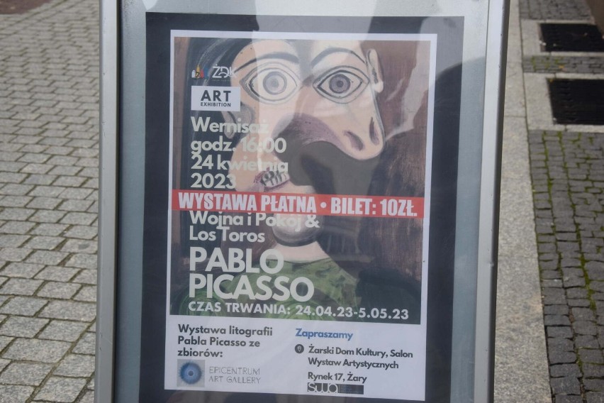 Prace Picassa można oglądać w Żarach do 5 maja