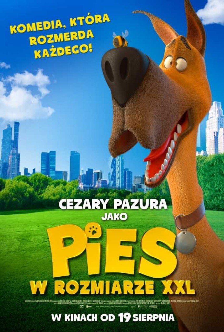 Marmaduke to pies kanapowy, który wyrósł na dużego zwierza...