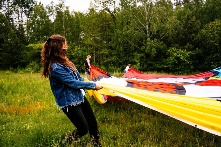 Działacze Greenpeace znów pojawili się w okolicach Bełchatowa [ZDJĘCIA]