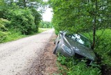 Pijany kierowca w gminie Gomunice. Volvo wjechało do rowu