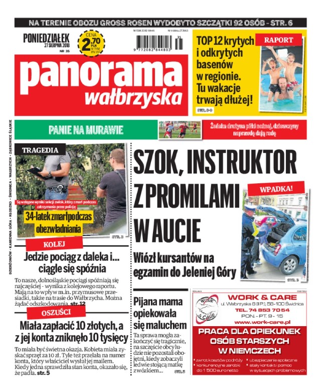Panorama Wałbrzyska wydanie z 28 sierpnia 2018 r.