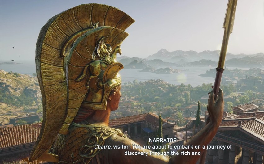 Screen z gry Assasin's Creed Odyssey - starożytna Grecja