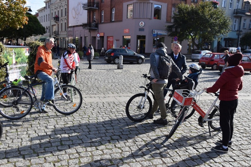 Gnieźnieńscy rowerzyści wyruszyli po zdrowie z Rynku do...