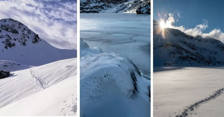 Tatry. Zimowa Dolina Pięciu Stawów Polskich zachwyca niesamowitym krajobrazem