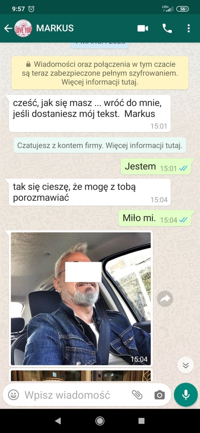 Na portalach randkowych można spotkać oszustów, którym...