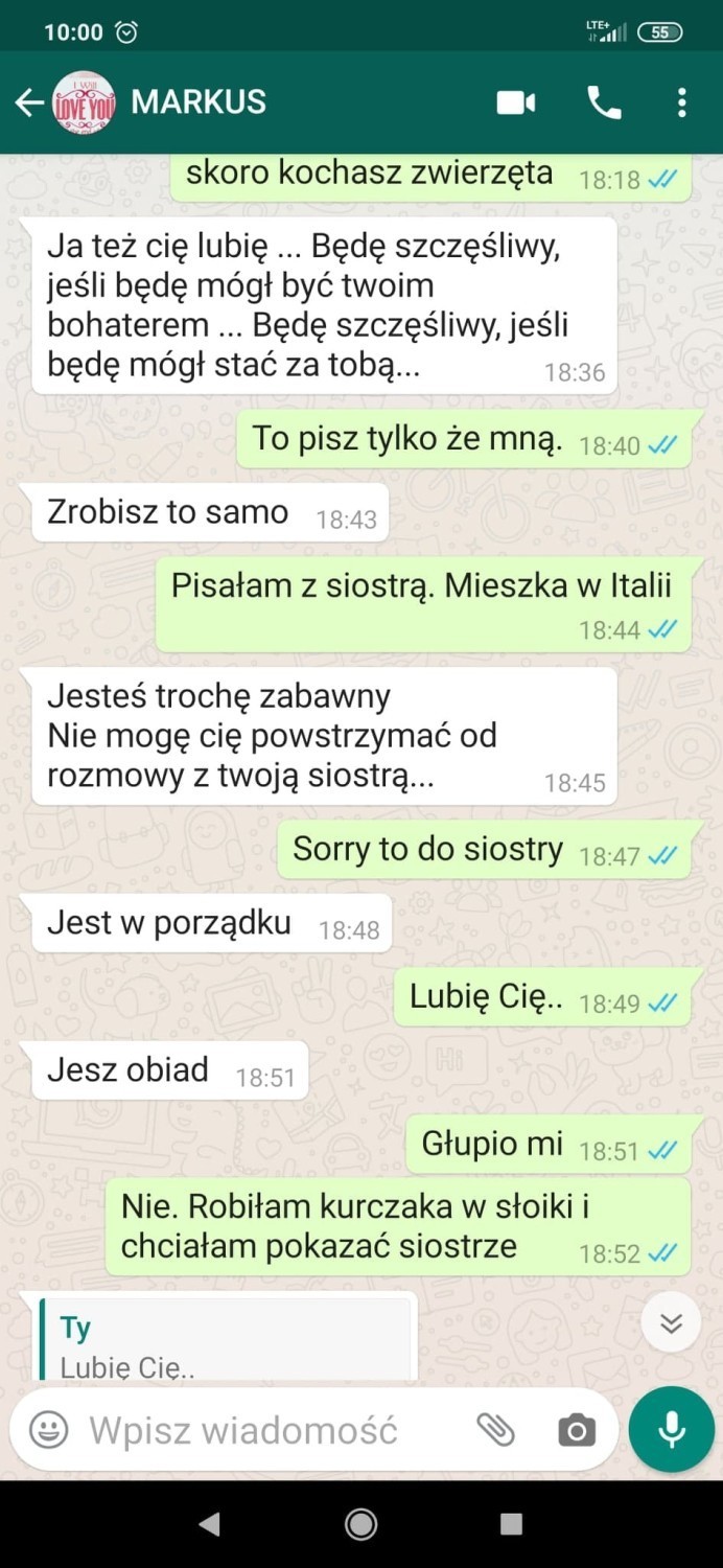 Na portalach randkowych można spotkać oszustów, którym...