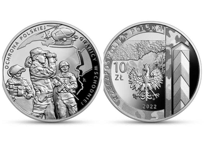Moneta od Narodowego Banku Polskiego na licytacji online Portu Gdynia dla Ukrainy. Akcja "Dzielmy się dobrem" trwa!