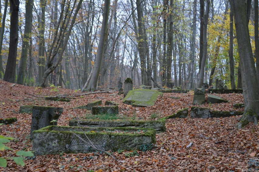 Dawny cmentarz ewangelicki w Łagowie.