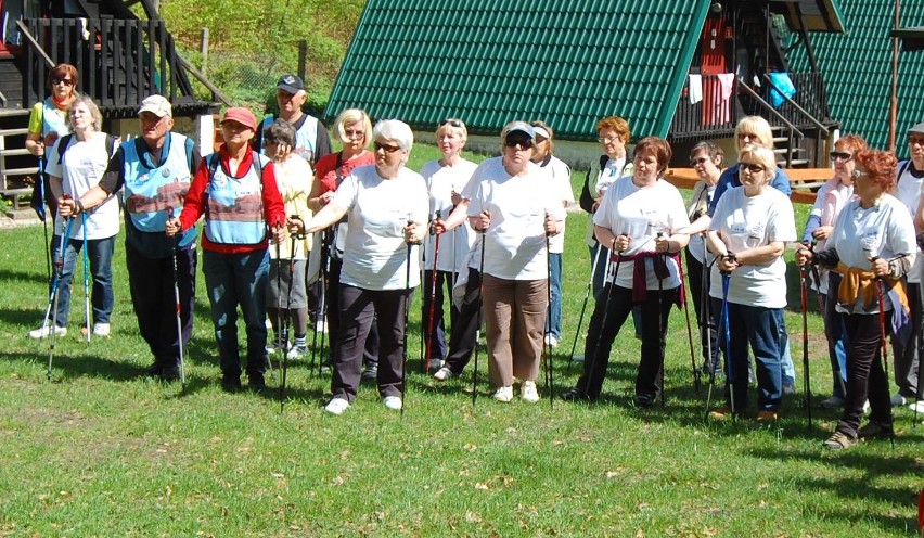 IV Rajd Nordic Walking im. Grzegorza Różyńskiego w Wejherowie. [ZDJĘCIA]