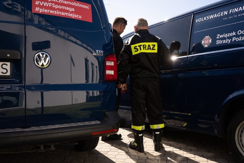 Volkswagen bezpłatnie użycza samochodów kolejnym jednostkom OSP, w tym OSP Goręczyno