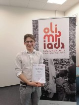 Kacper Procek z I LO im. św. Barbary zwyciężył w wielkopolskim etapie Olimpiady Solidarności