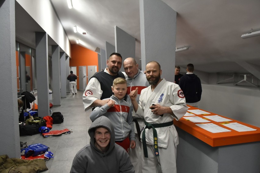 Krzysztof Rycyk, zawodnik UKS Karate Kyokushin Kumite Niebieszczany mistrzem Makroregionu Południowego