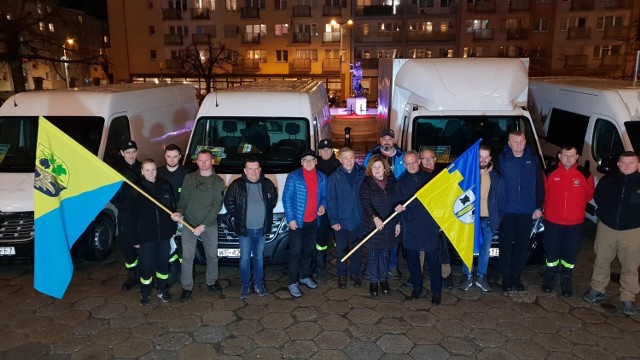 Transport darów ze Strzelec Opolskich dotarł już do Tyśmienicy na Ukrainie.