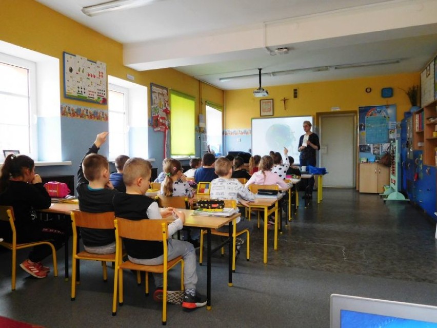 Spotkania z dzieci w szkołach powiatu leszczyńskiego